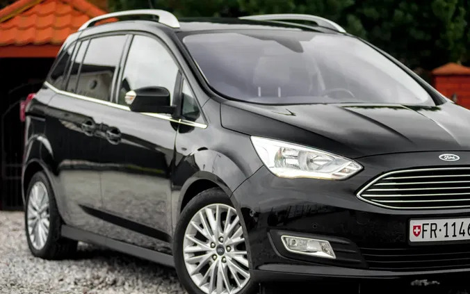 ford Ford Grand C-MAX cena 45900 przebieg: 120757, rok produkcji 2017 z Zagórz